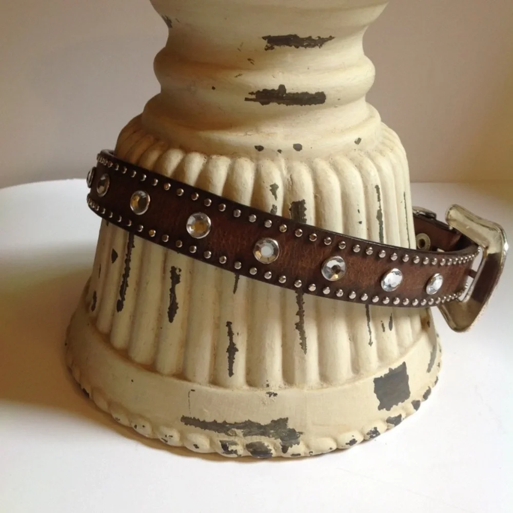 Nocona Kids Western Brown Leather Belt